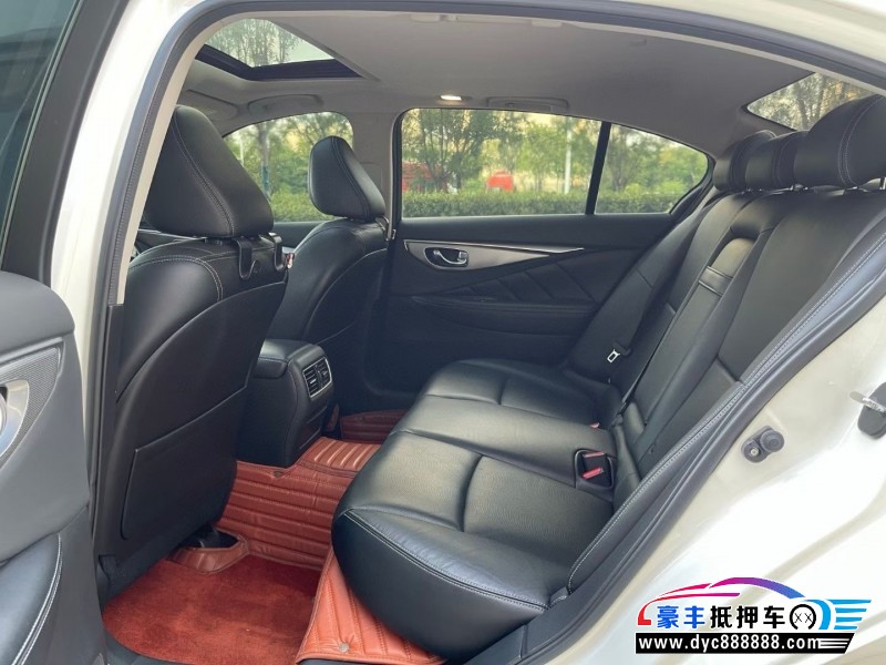 19年英菲尼迪Q50L轿车抵押车出售