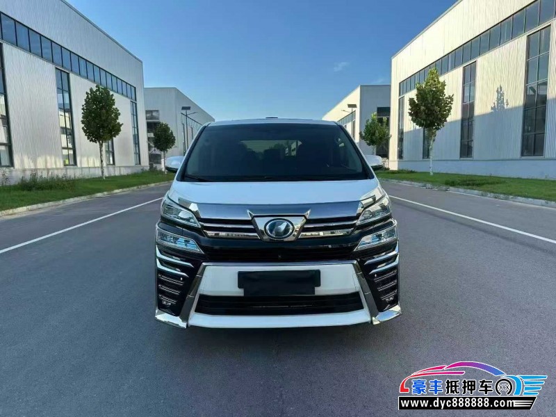 20年丰田威尔法轿车抵押车出售