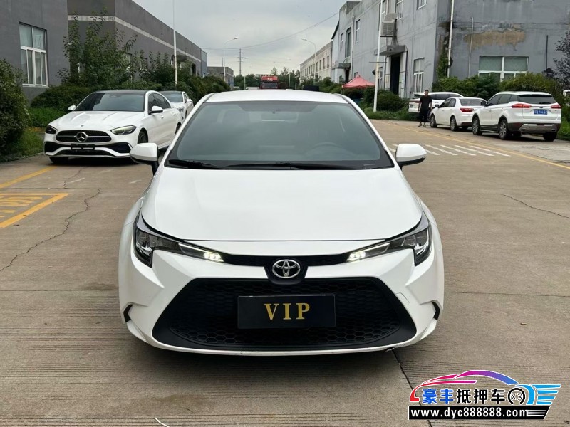 22年丰田雷凌轿车抵押车出售
