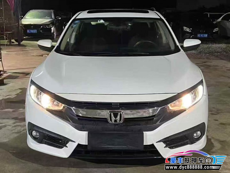 19年本田思域轿车抵押车出售