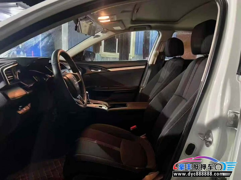 19年本田思域轿车抵押车出售