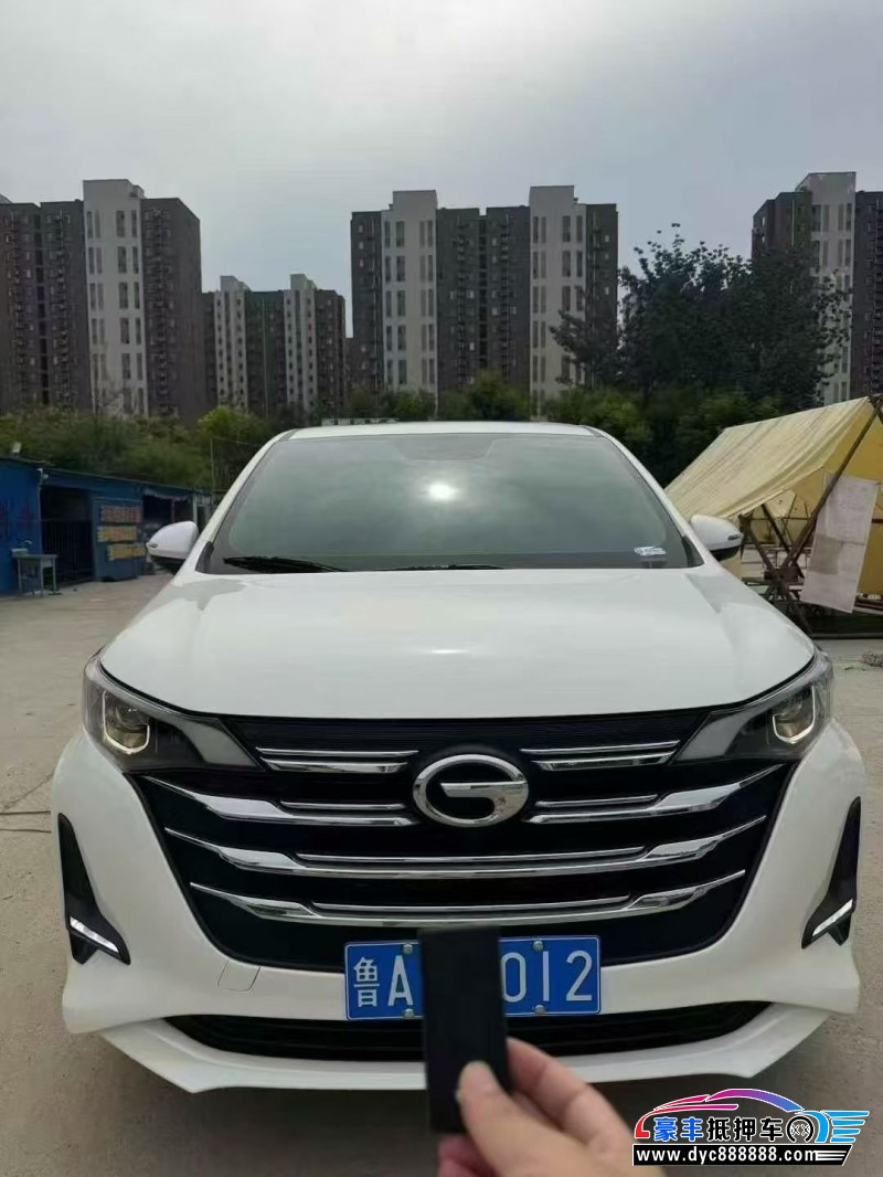 21年传祺m6轿车抵押车出售