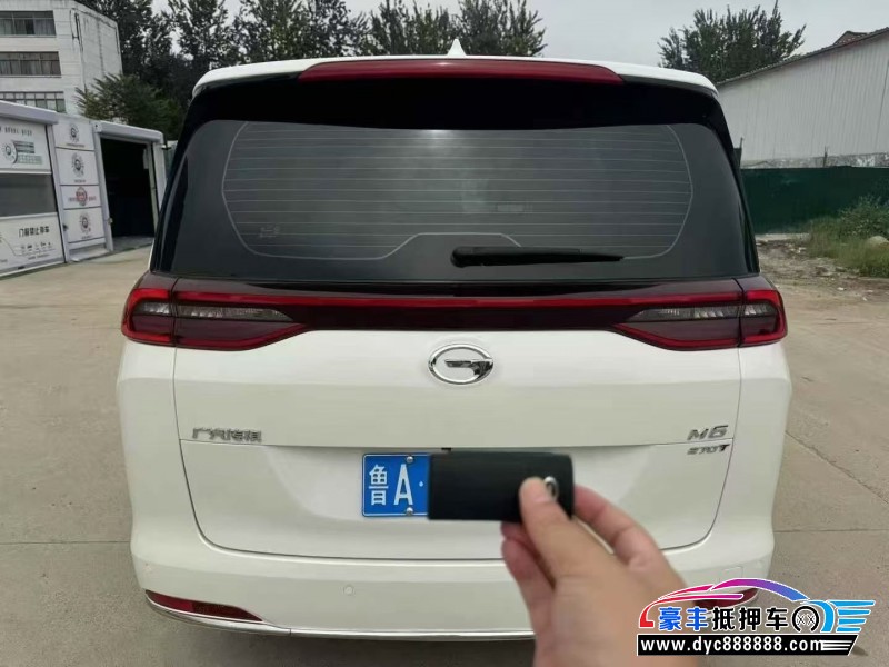 21年传祺m6轿车抵押车出售