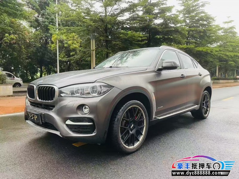 18年宝马X6轿车抵押车出售