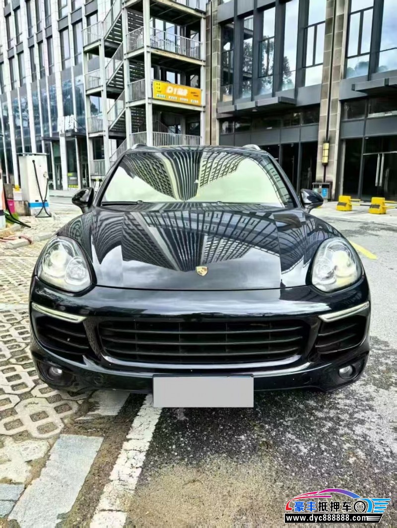 16年保时捷卡宴轿车抵押车出售