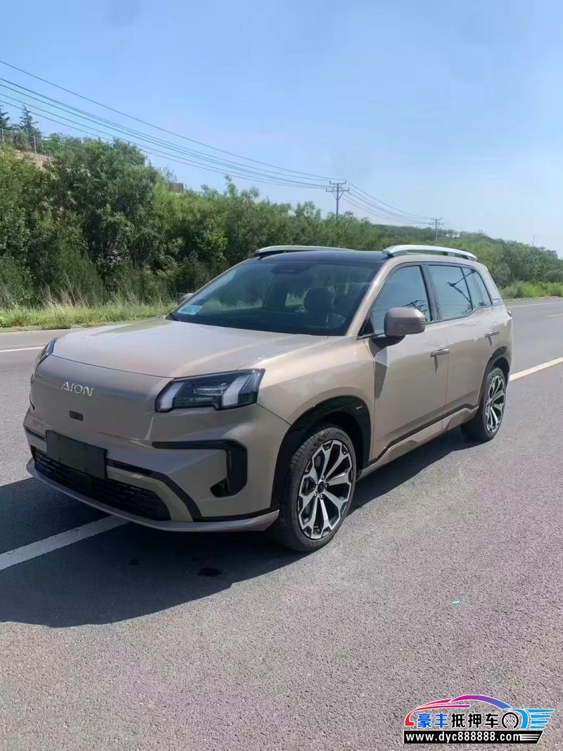 25年埃安v轿车抵押车出售