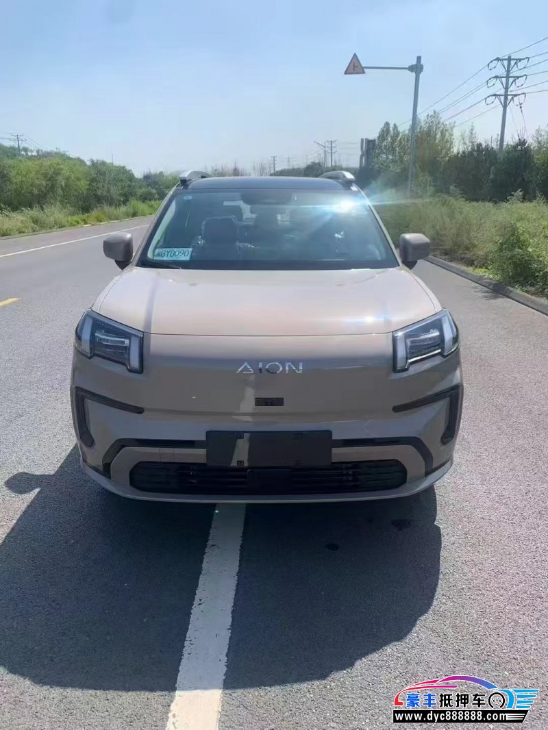 25年埃安v轿车抵押车出售