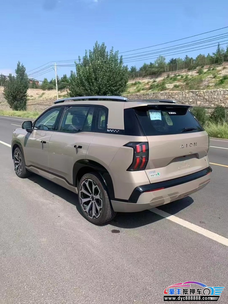 25年埃安v轿车抵押车出售