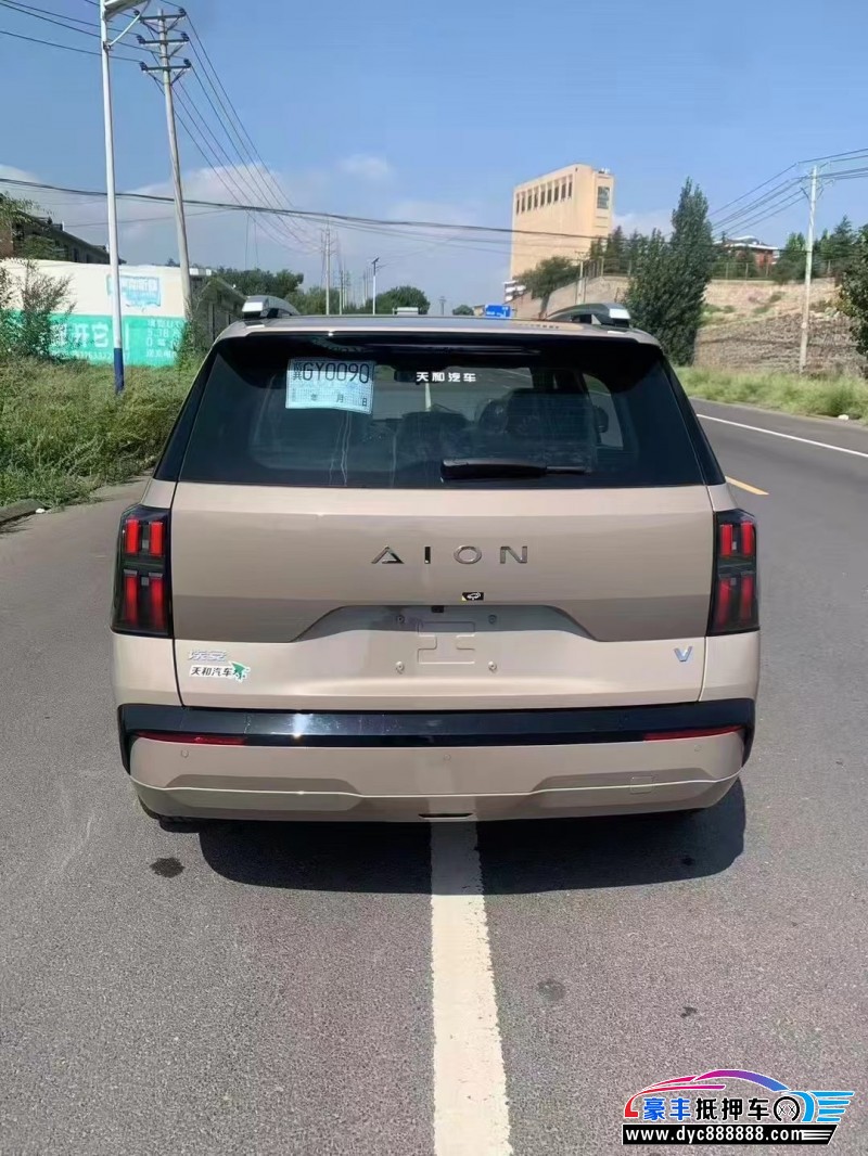 25年埃安v轿车抵押车出售