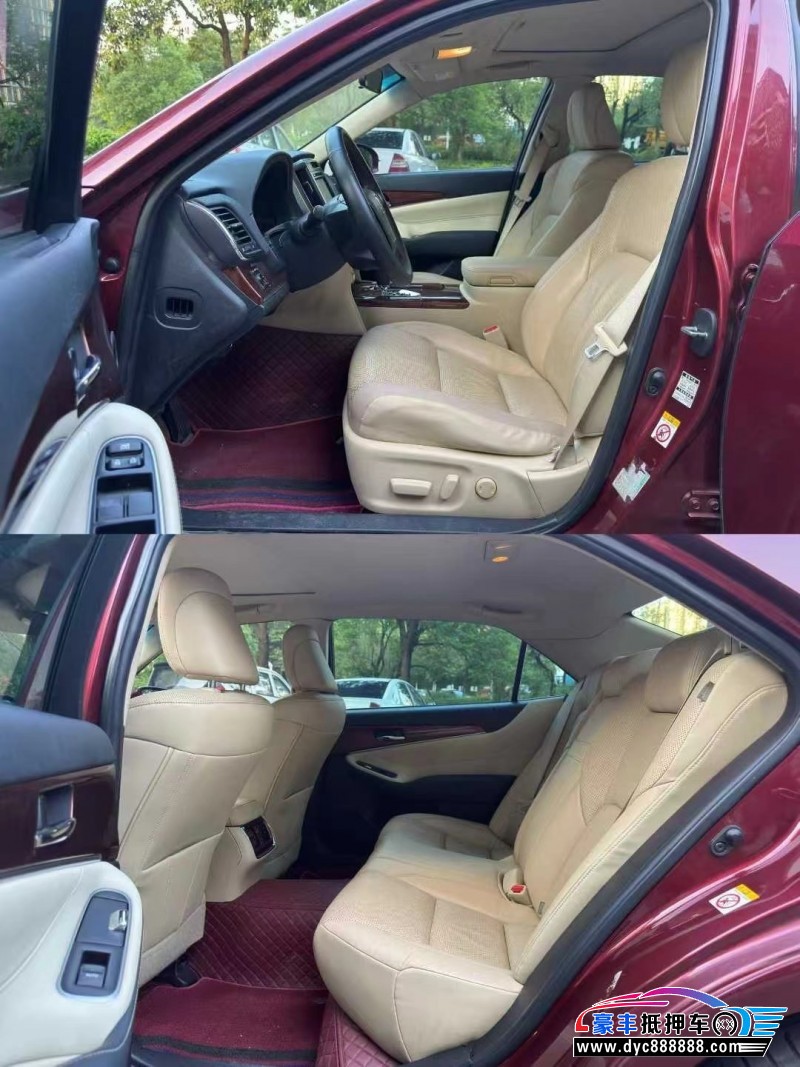 15年丰田皇冠轿车抵押车出售