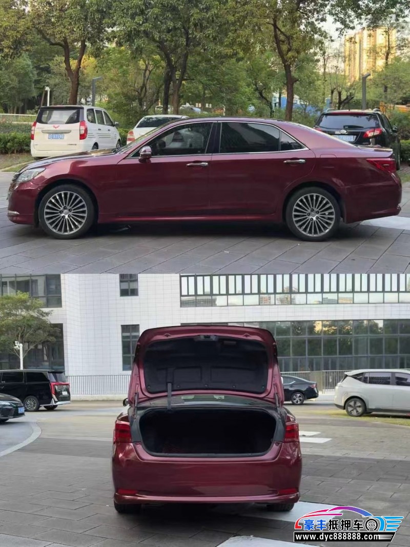 15年丰田皇冠轿车抵押车出售