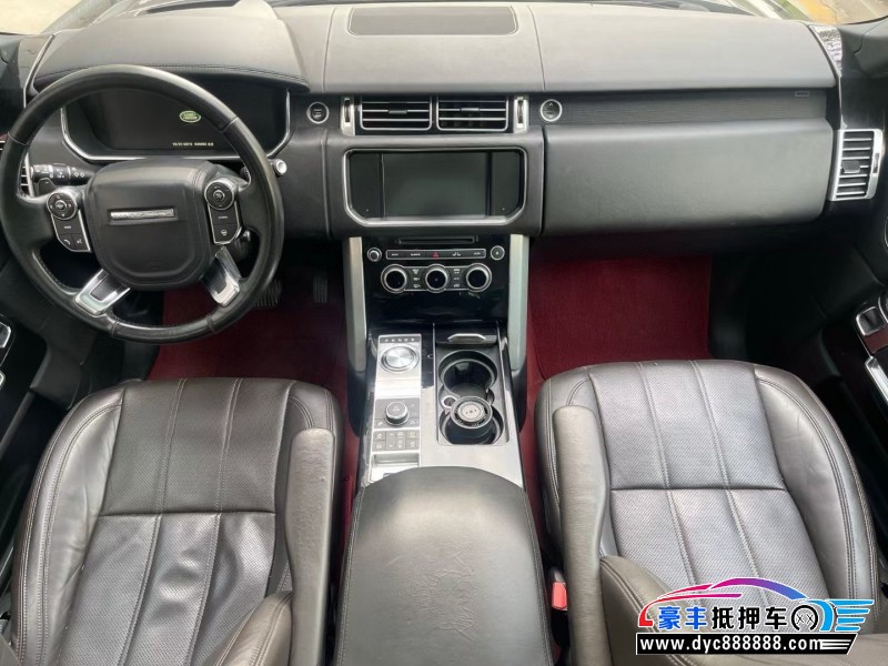 16年路虎揽胜行政轿车抵押车出售
