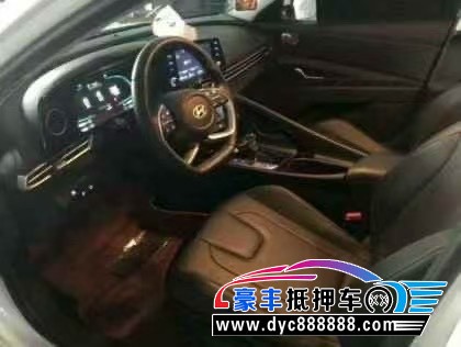 24年现代伊兰特轿车抵押车出售