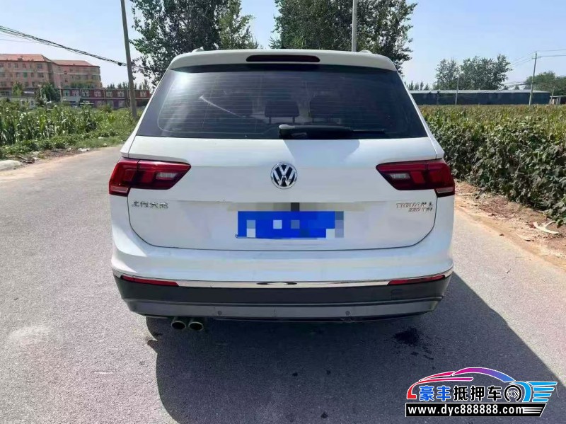 18年大众途观轿车抵押车出售