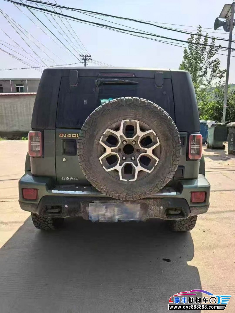 19年北京BJ40轿车抵押车出售