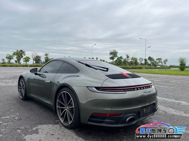 22年保时捷911轿车抵押车出售