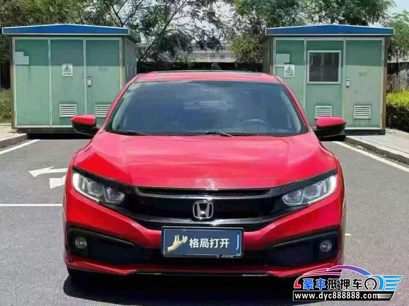 19年本田思域轿车抵押车出售