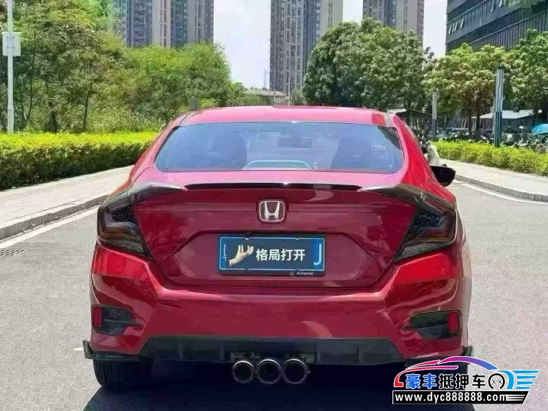 19年本田思域轿车抵押车出售