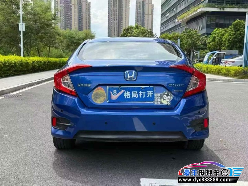 18年本田思域轿车抵押车出售