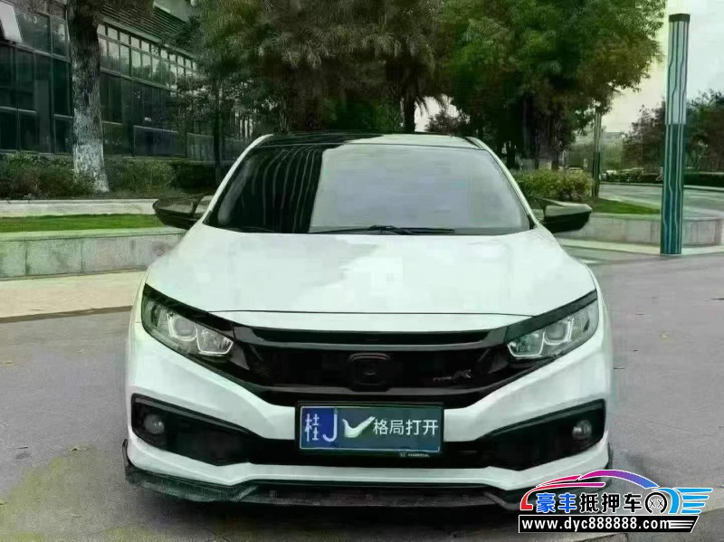 21年本田思域轿车抵押车出售