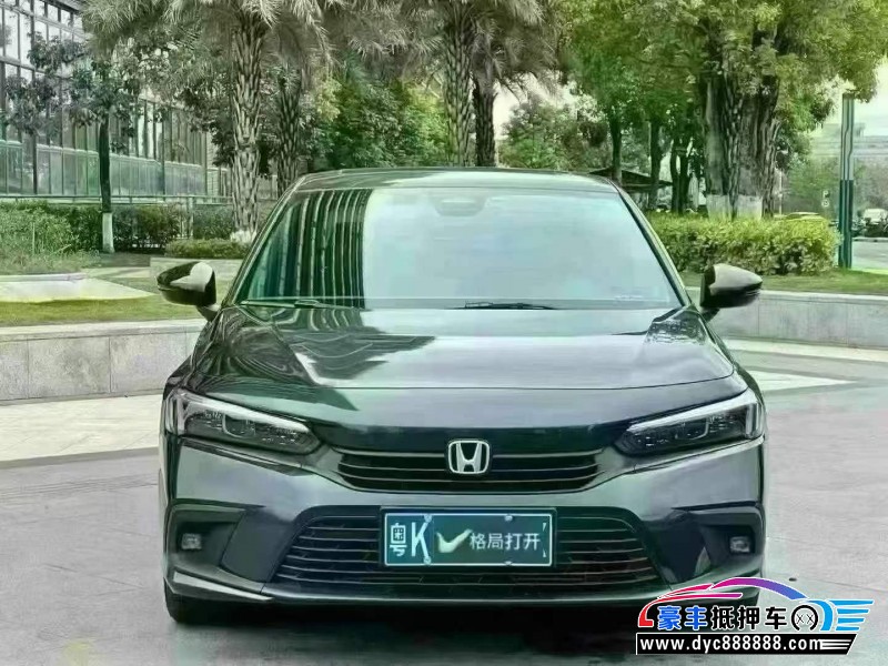 22年本田思域轿车抵押车出售