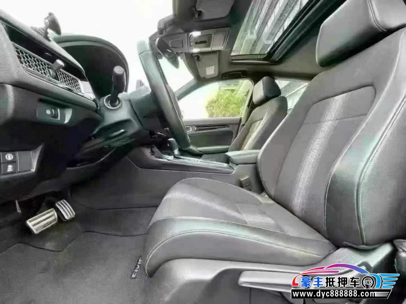 22年本田思域轿车抵押车出售