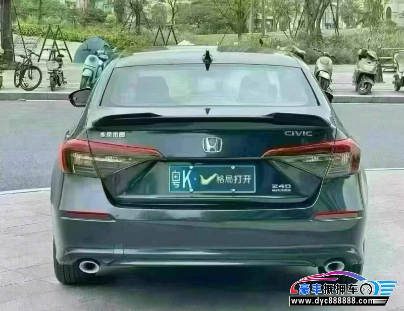 22年本田思域轿车抵押车出售