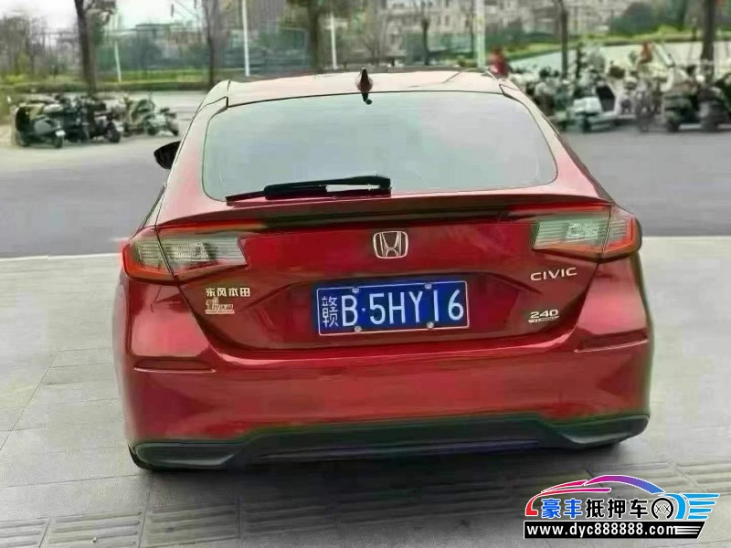 23年本田思域轿车抵押车出售