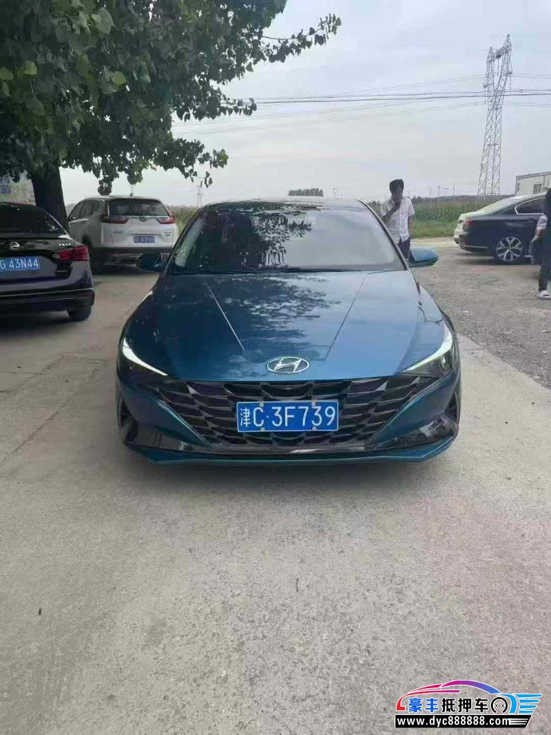 21年现代伊兰特轿车抵押车出售