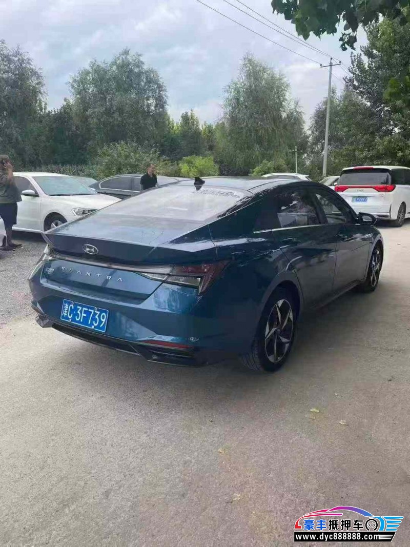 21年现代伊兰特轿车抵押车出售