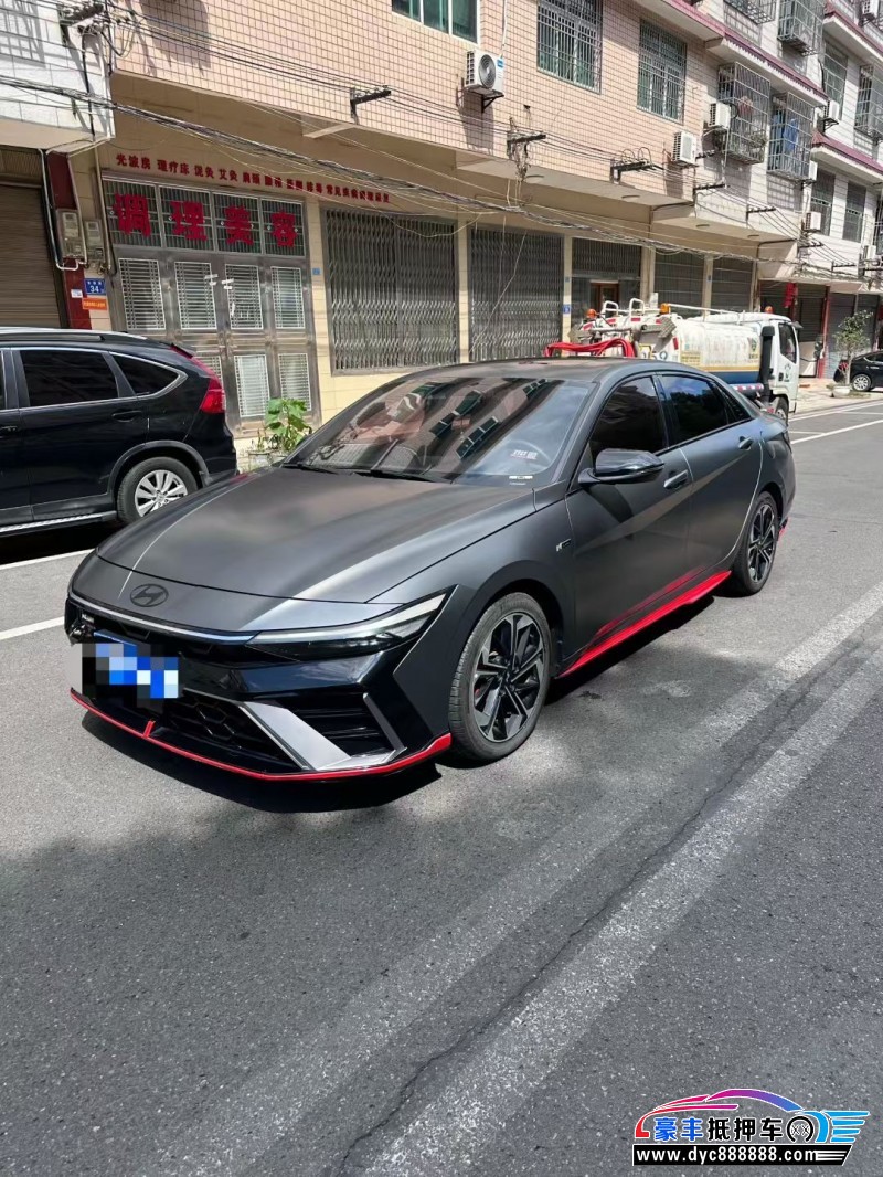 23年现代伊兰特轿车抵押车出售