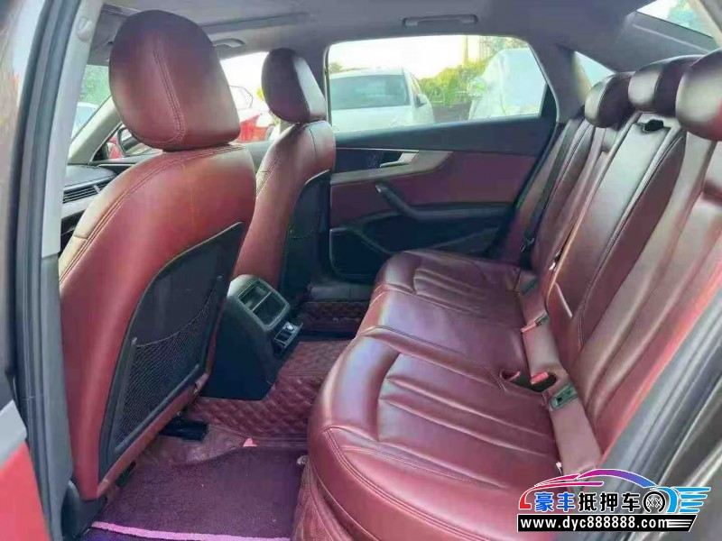 18年奥迪A4L轿车抵押车出售