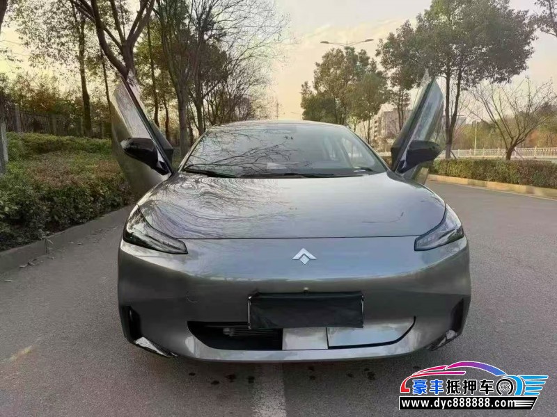 24年埃安昊铂轿车抵押车出售