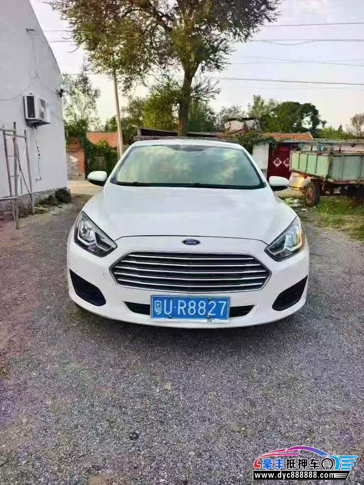18年福特福睿斯轿车抵押车出售