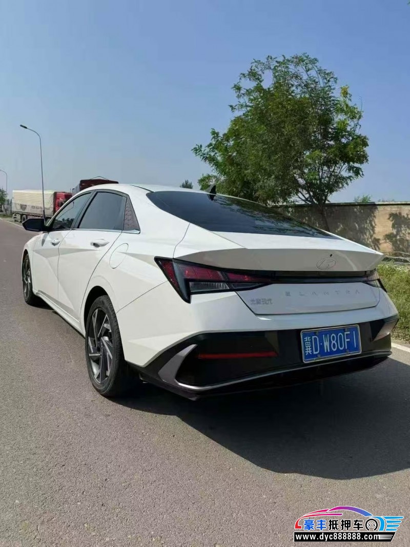 23年现代伊兰特轿车抵押车出售