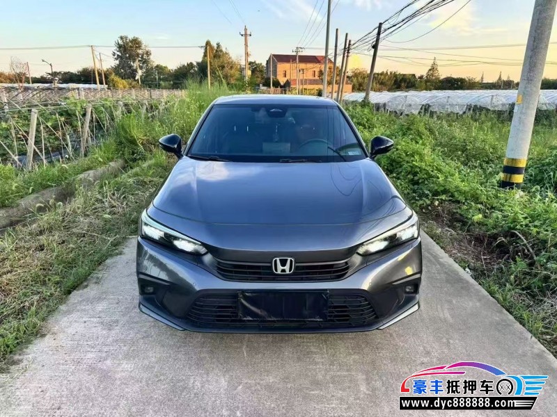 22年本田思域轿车抵押车出售
