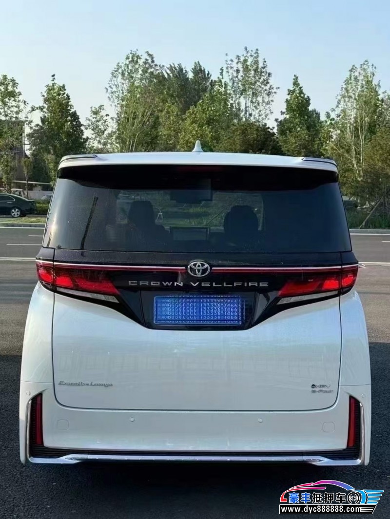 25年丰田威尔法轿车抵押车出售