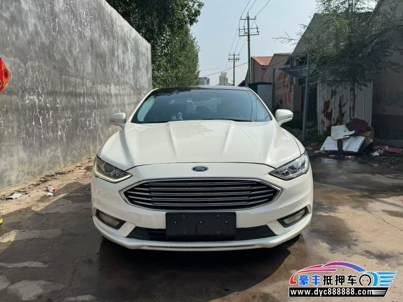 18年福特蒙迪欧轿车抵押车出售