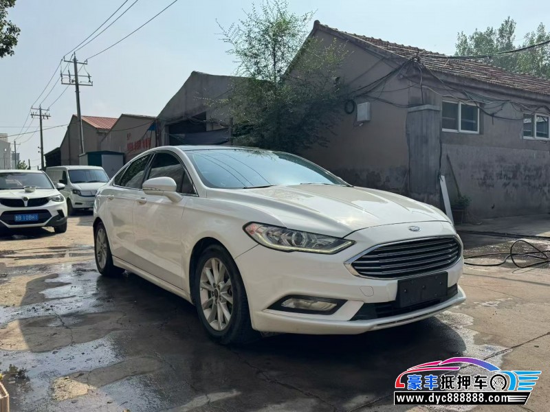 18年福特蒙迪欧轿车抵押车出售
