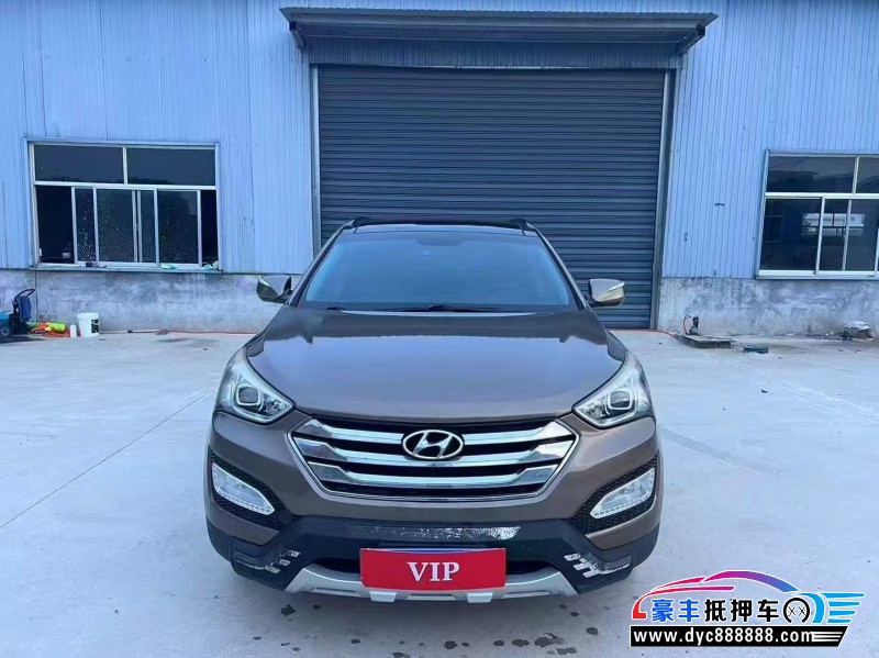 14年现代全新胜达SUV抵押车出售