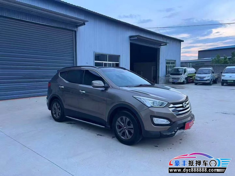 14年现代全新胜达SUV抵押车出售