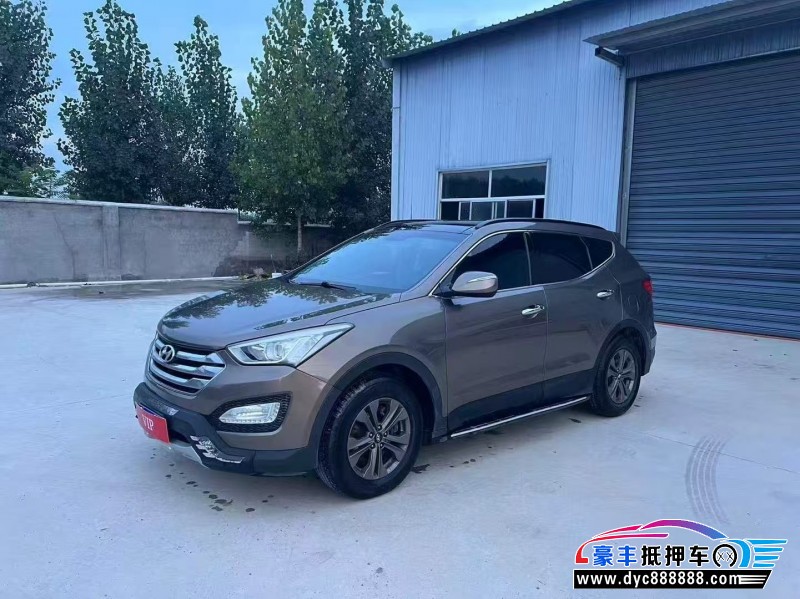 14年现代全新胜达SUV抵押车出售