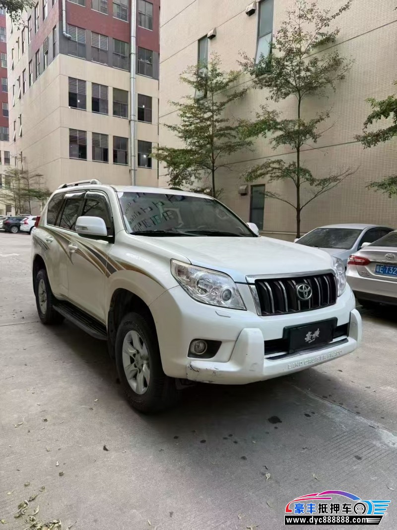 13年丰田普拉多（霸道）轿车抵押车出售