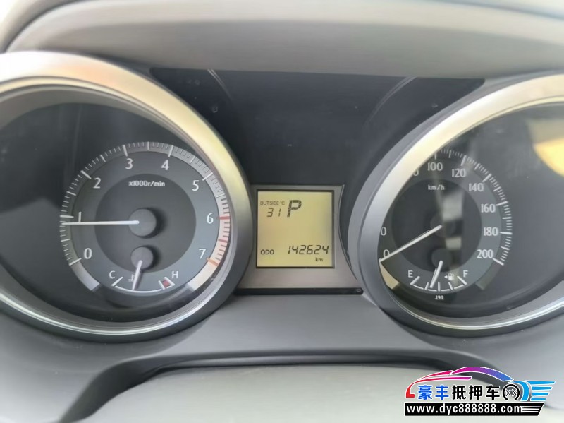 15年丰田普拉多（霸道）轿车抵押车出售
