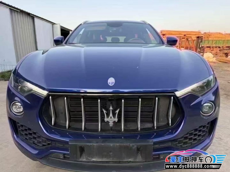 17年玛莎拉蒂莱万特轿车抵押车出售