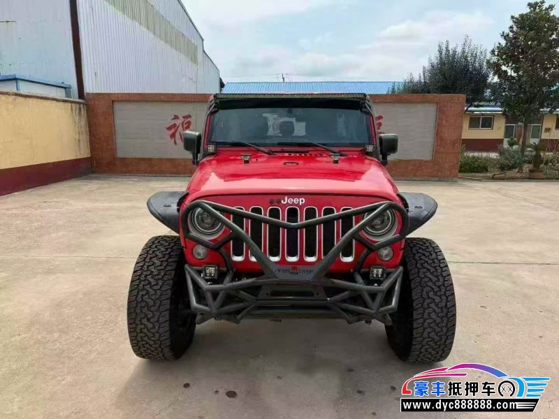 17年Jeep牧马人轿车抵押车出售