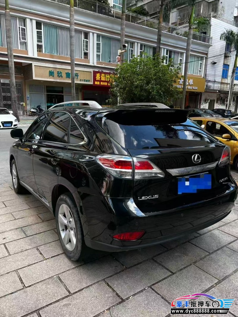 14年雷克萨斯RX轿车抵押车出售