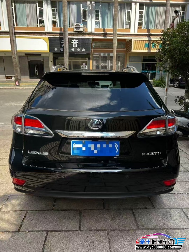 14年雷克萨斯RX轿车抵押车出售