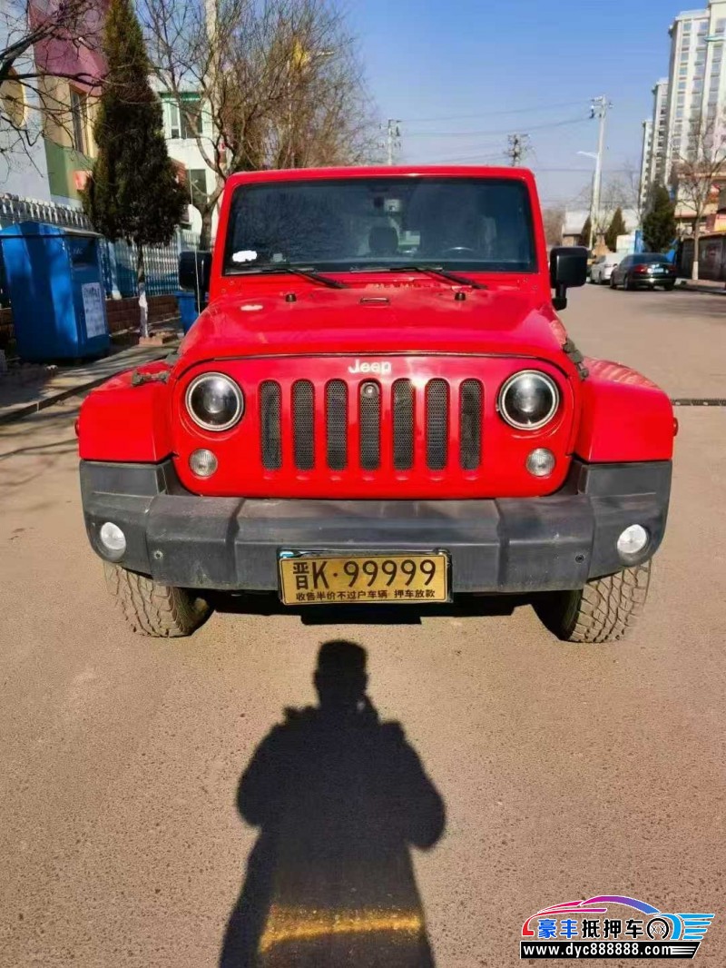 15年Jeep牧马人轿车抵押车出售