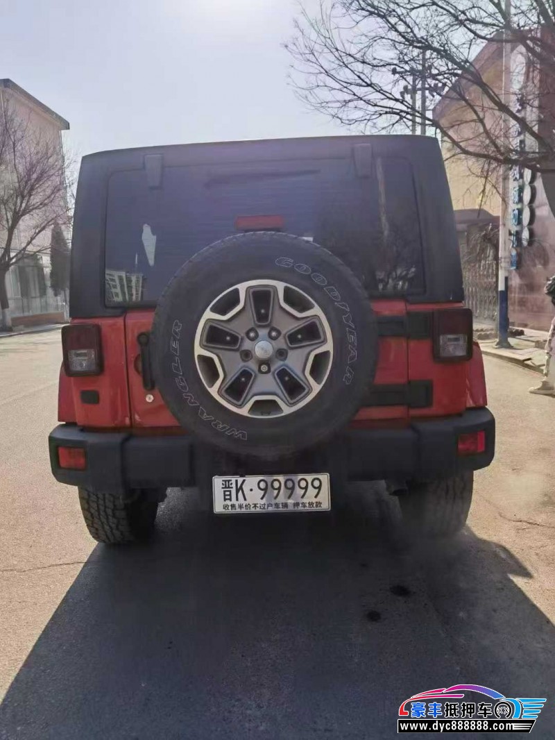 15年Jeep牧马人轿车抵押车出售